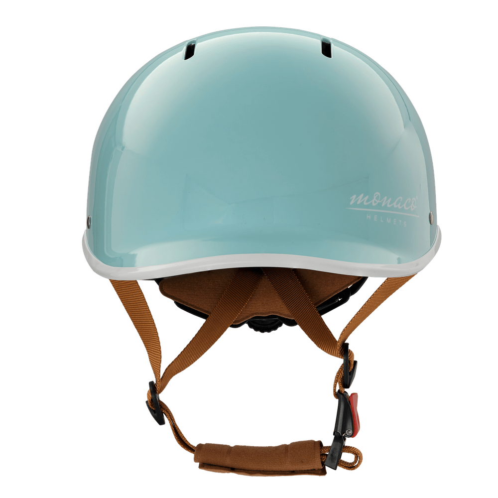 fahrradhelm blau weiß Monaco Fahrradhelm hellblau (Gr. M)