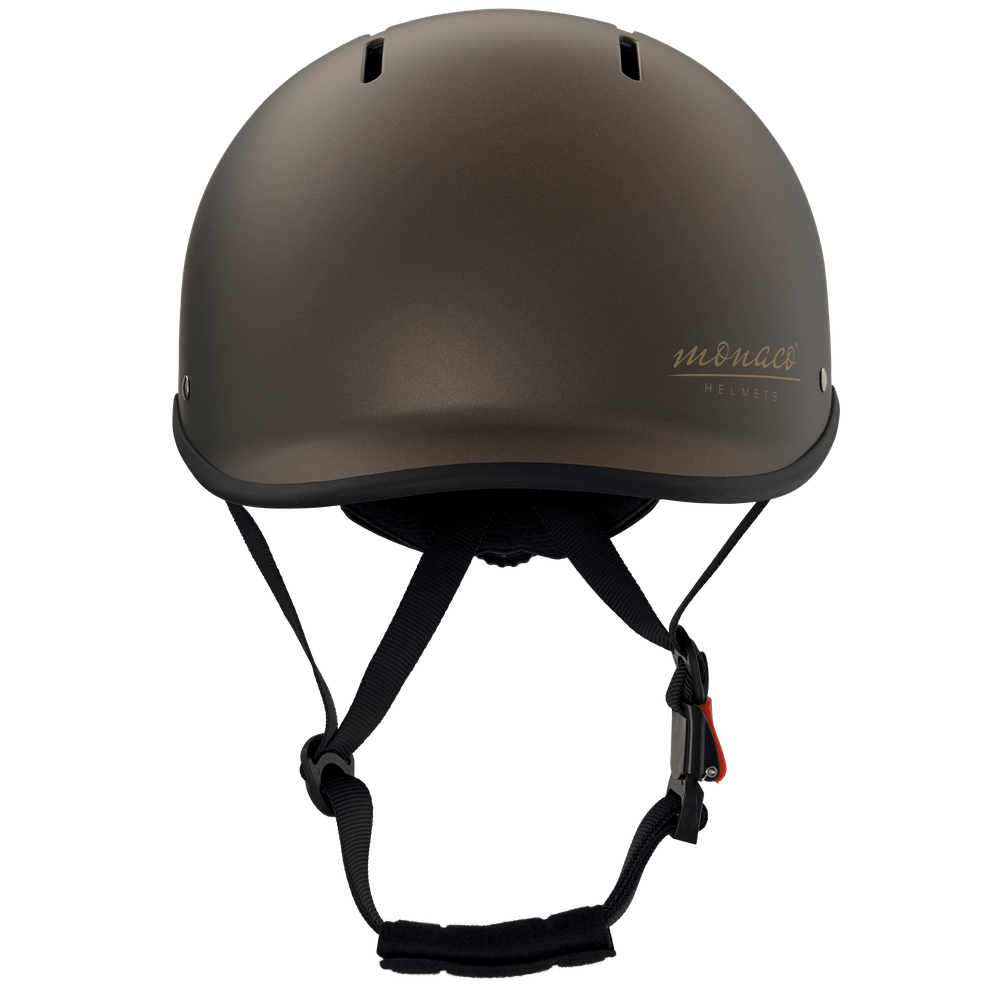 fahrradhelm damen stylisch Monaco Fahrradhelm matt bronze