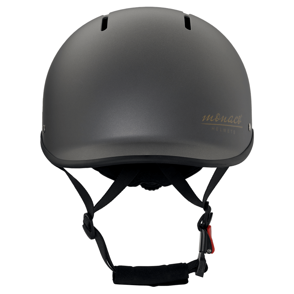fahrradhelm grau matt Monaco Fahrradhelm, matt silber
