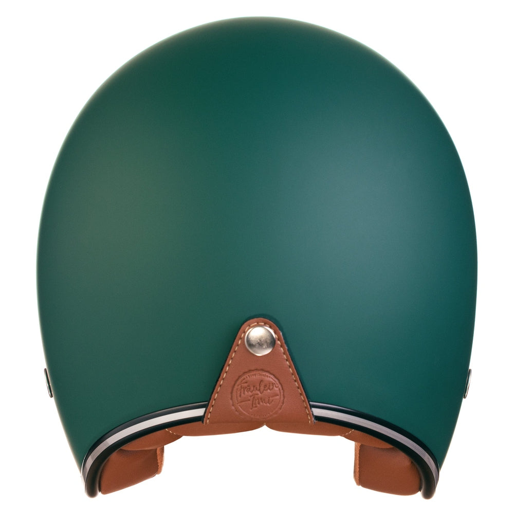 “Irmi in a bottle” Jethelm in matt-dunkelgrün