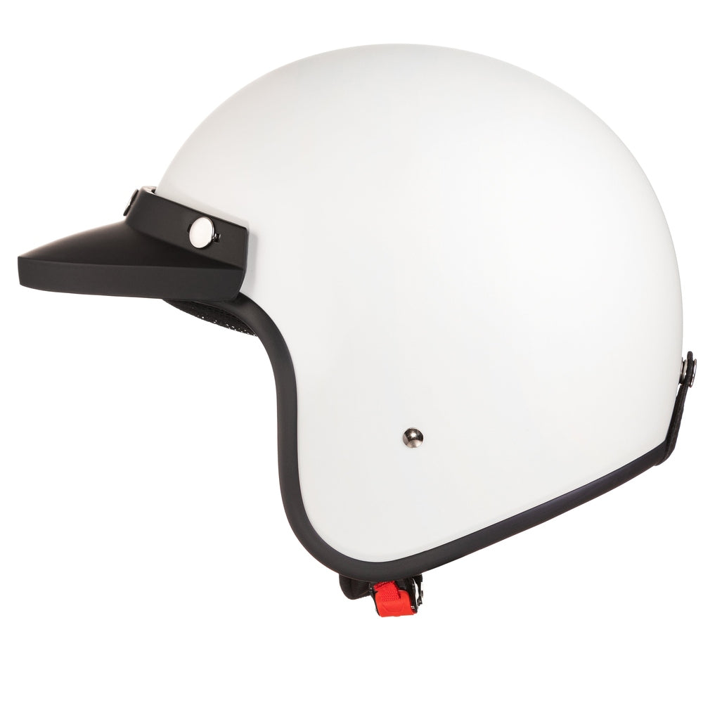 “Irmi´s weisse Weste” Jethelm in matt-weiss