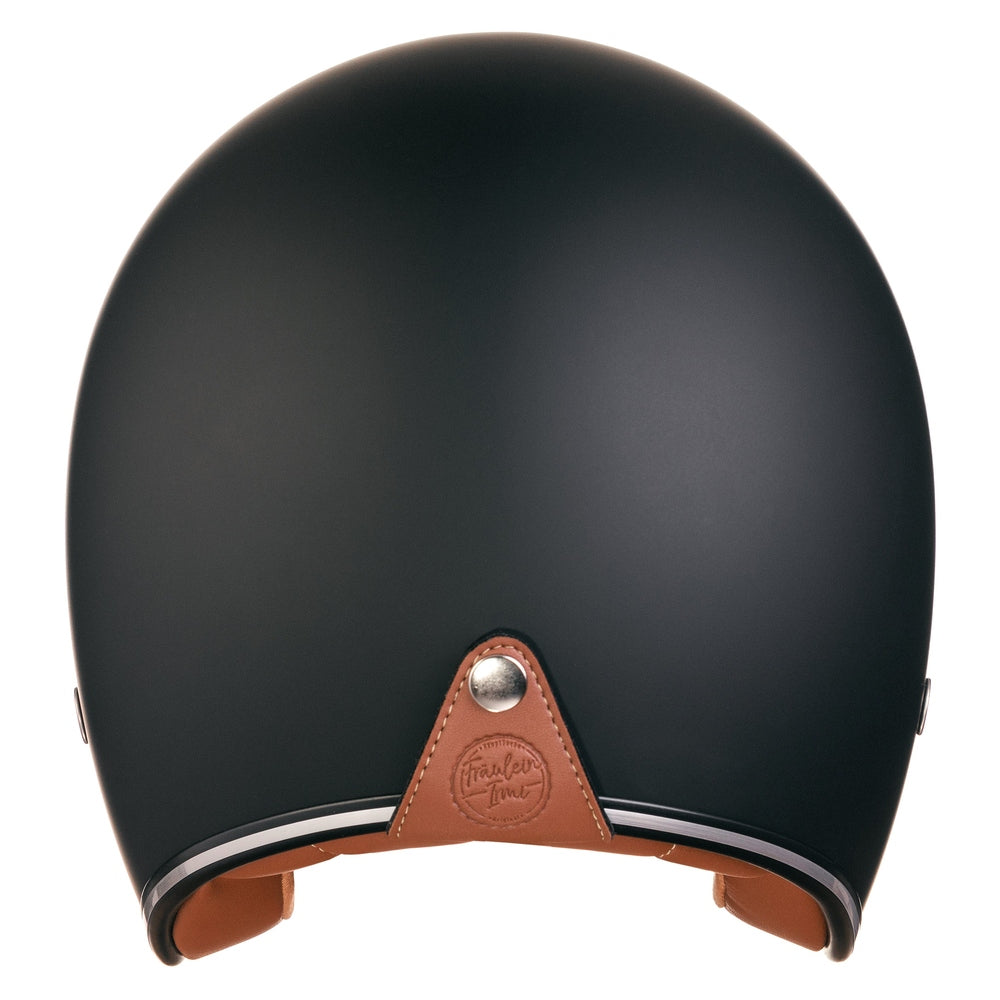 “Irmi sieht schwarz” Jethelm in mattschwarz