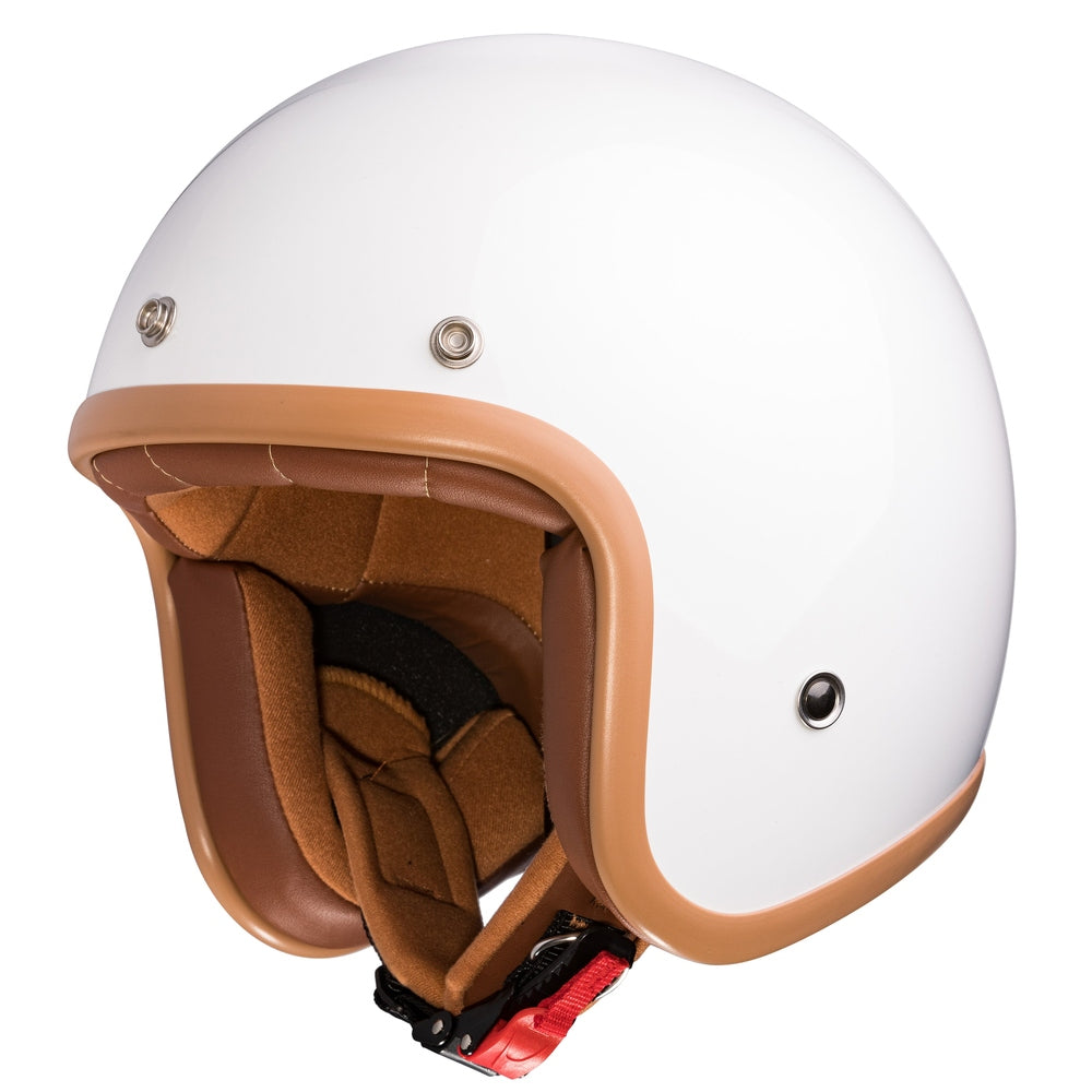 “Irmi im Porzellanladen” Jethelm in glänzend weiss