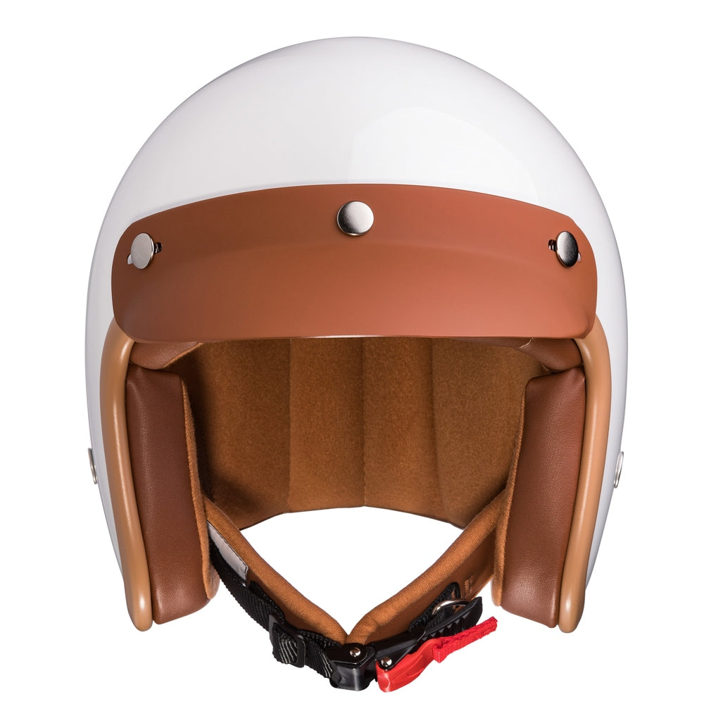 “Irmi im Porzellanladen” Jethelm in glänzend weiss