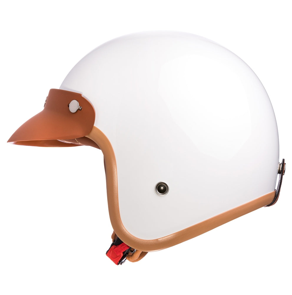 “Irmi im Porzellanladen” Jethelm in glänzend weiss