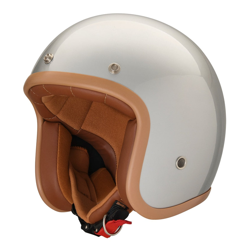 “Irmi´s Alu-Hut” Jethelm in metallic silber