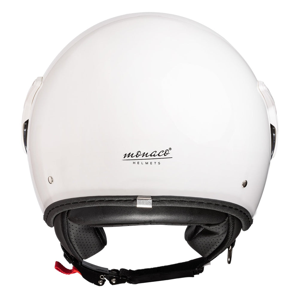 monaco helmets Bianco Uno, weiss mit schwarzem Futter